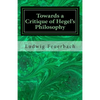 Towards a Critique of Hegel's Philosophy - Paperback