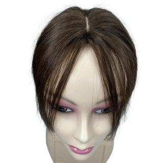 Buy b24-dark-brown Topper Bangs Hair Pieces