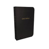KJV, Thinline Reference Bible, Bonded Leather, Black, Indexed, Red Letter Edition - Bonded Leather