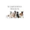 You'll always be a part of us. We will miss you.: Perfect goodbye gift for coworker that is leaving / going away gift for your co worker, boss, manage - Paperback