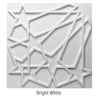 Buy g-bright-white Non-Self-Adhesive 3D Wall Sticker