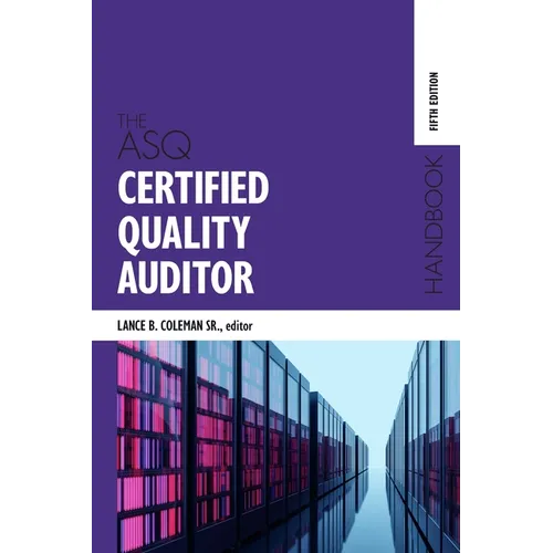 The ASQ Certified Quality Auditor Handbook - Hardcover