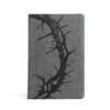 CSB Large Print Personal Size Reference Bible, Charcoal Leathertouch, Indexed - Imitation Leather