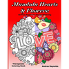 Mandala Hearts and Flowers: 50 Plus Pages for Stress Relieving Therapeutic Coloring Book - Paperback