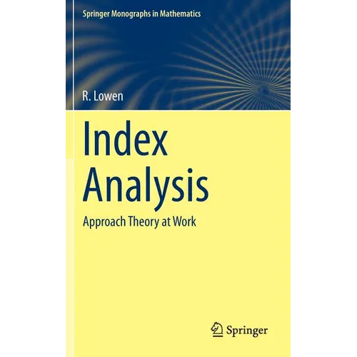 Index Analysis: Approach Theory at Work - Hardcover