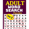 ADULT WORD SEARCH Puzzles Vol 2 - Paperback