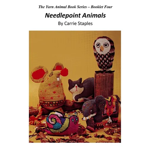 The Yarn Animal Book Series: Needlepoint Animals - Paperback