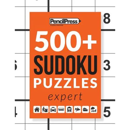 500+ Sudoku Puzzles Book Expert: Sudoku Puzzle Book Expert (with answers) - Paperback
