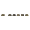 XVX Walnut Texture MOA  Profile Dye-Sublimation PBT 130-Key Keycap Set