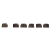 XVX Walnut Texture MOA  Profile Dye-Sublimation PBT 130-Key Keycap Set