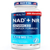 NAD+ Supplement 300mg with NR 150mg | NMN Alternative & Resveratrol-Like Benefits | 6000mg Green Tea Extract + Astaxanthin | Anti-Aging Cellular Energy Support | 60 Capsules, Made in USA