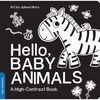 Hello, Baby Animals: A Durable High-Contrast Black-And-White Board Book for Newborns and Babies - Board Book