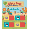 Bizzy Bear: My First Memory Game: Animals: (Interactive Memorization Board Book about Animals on the Farm, at the Zoo, and in the Sea for Toddlers - W - Board Book