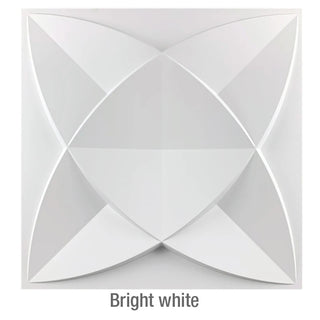 Buy r-bright-white Non-Self-Adhesive 3D Wall Sticker