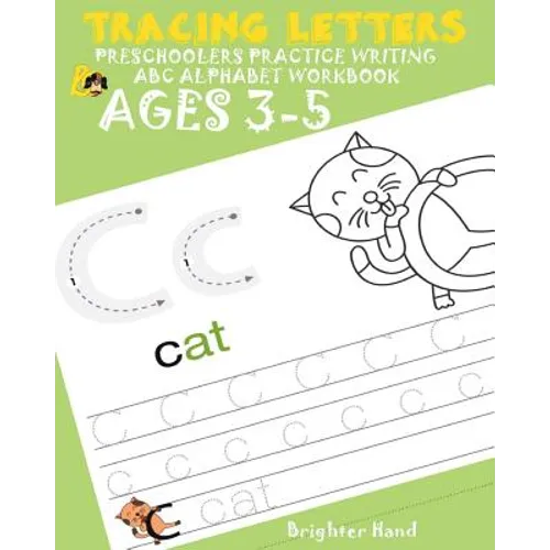 Tracing Letter Preschoolers*Practice Writing ABC Alphabet*Workbook Kids Ages 3-5: Large Print(Lower Case)* - Paperback