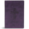 KJV Rainbow Study Bible, Purple Leathertouch - Imitation Leather
