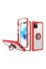 For iPHONE 12 PRO MAX 6.7 TRANSPARENT MAGNETIC RINGSTAND CASE COVER