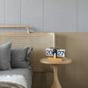 Retro flip digital clock, battery - powered mechanical clock for home & office decor