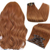 Double Weft Hair Extensions Human Hair for Woman