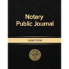 Notary Public Journal Large Entries - Paperback