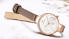 Elegant Women's Analog Quartz Watch With Leather Belt Waterproof Wristwatch Excellent Design Perfect Gift
