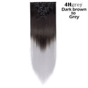 Long Straight Clip in on Hair Extensions
