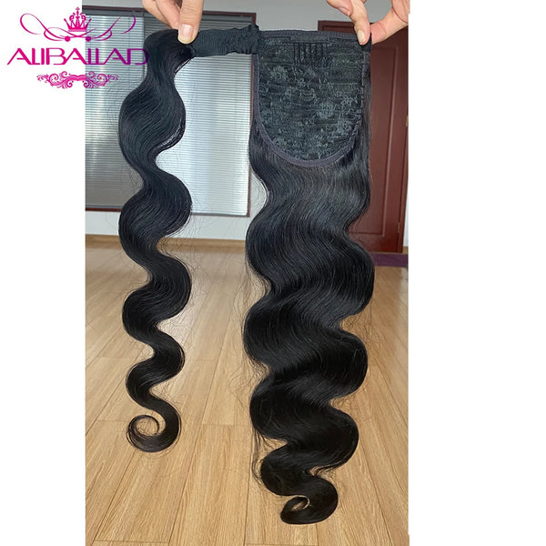 Wrap Around Ponytail