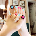 Pro Artificial Acrylic Toe False Nails