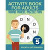 Activity Book for Adults - Word Wheel Puzzle Fun Edition 5 - Paperback