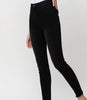 Sawyer High Rise Ankle Skinny - Washed Black