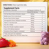 Sea Moss Gummies | Strawberry Flavor Vegan Gummies | Extra Rich 9-in-1 Formulation with Irish Sea Moss, Elderberry, Bladderwrack, Burdock, Ashwagandha, Maca, Zinc, B12 | Energy & Immune Support