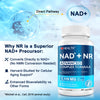 NAD+ Supplement 300mg with NR 150mg | NMN Alternative & Resveratrol-Like Benefits | 6000mg Green Tea Extract + Astaxanthin | Anti-Aging Cellular Energy Support | 60 Capsules, Made in USA