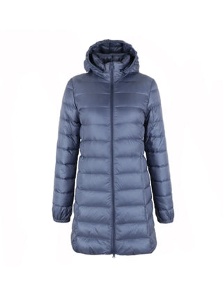 Buy blue Hat Detachable Ultra Light Down Jacket