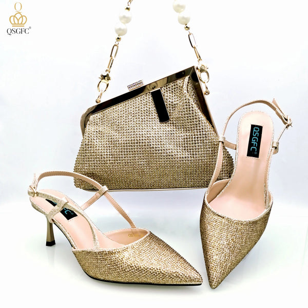 Fashion Bag Shoulder Bag and Strap High Heels  Shoes and Bag