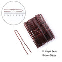 Waved U-Shaped Bobby Pin