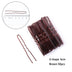 U Brown 50pcs 6cm