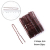 Waved U-Shaped Bobby Pin