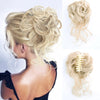 Messy Curly Fluffy Hair Bun Clip in Ponytail Hair Extensions