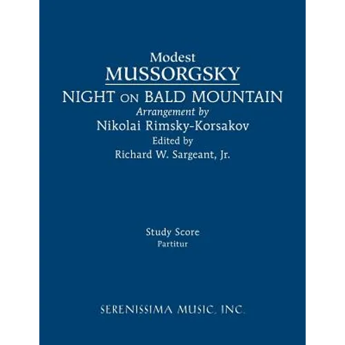 Night on Bald Mountain: Study score - Paperback