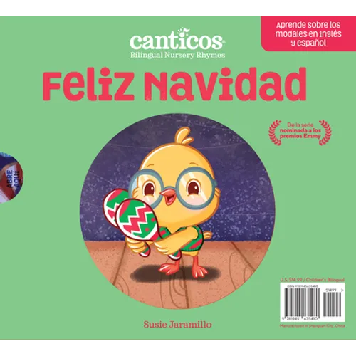Canticos Jingle Bells / Navidad: Bilingual Nursery Rhymes - Board Book