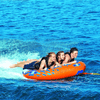 WOW Watersports Nova 3 Person Towable Deck Tube with Foam Handles