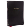 KJV, Deluxe Reference Bible, Super Giant Print, Imitation Leather, Black, Red Letter Edition - Imitation Leather