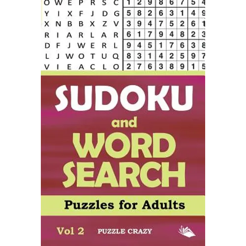 Sudoku and Word Search Puzzles for Adults Vol 2 - Paperback