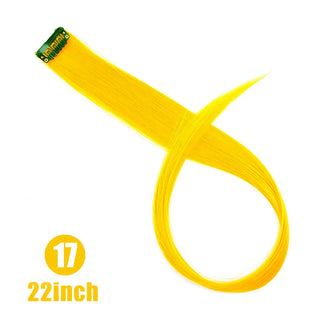 Buy 17 22 Inch Synthetic Colored Highlight Hair Extensions