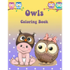 Owl Coloring Book: Activity Book for Kids - Paperback