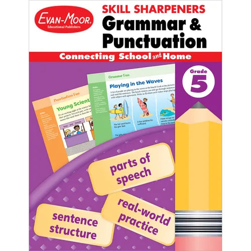 Skill Sharpeners: Grammar and Punctuation, Grade 5 - Paperback