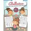 Ballerina Activity and Coloring Book for kids Ages 5 and up: Over 20 Fun Designs For Girls - Preschool - Paperback