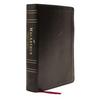 Nasb, MacArthur Study Bible, 2nd Edition, Leathersoft, Black, Thumb Indexed, Comfort Print: Unleashing God's Truth One Verse at a Time - Imitation Leather