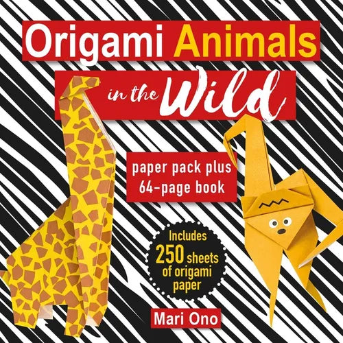 Origami Animals in the Wild: Paper Block Plus 64-Page Book - Paperback