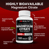 I Love Health Magnesium Citrate, 400mg, Heart Health Support, 100 vegetarian Tablets